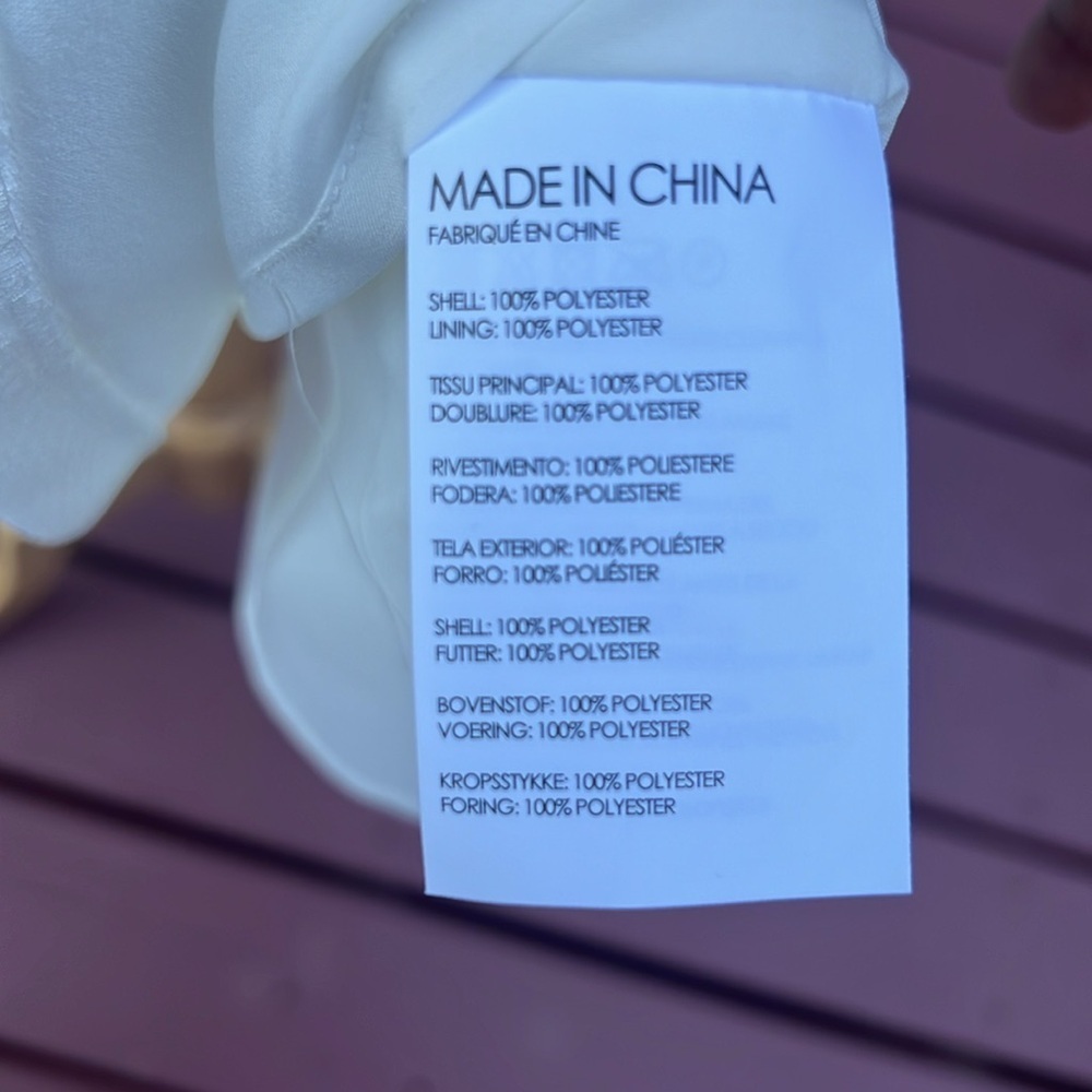 New! Club Monaco SZ 6, off white /blanc wikendah dress. - Picture 8 of 10